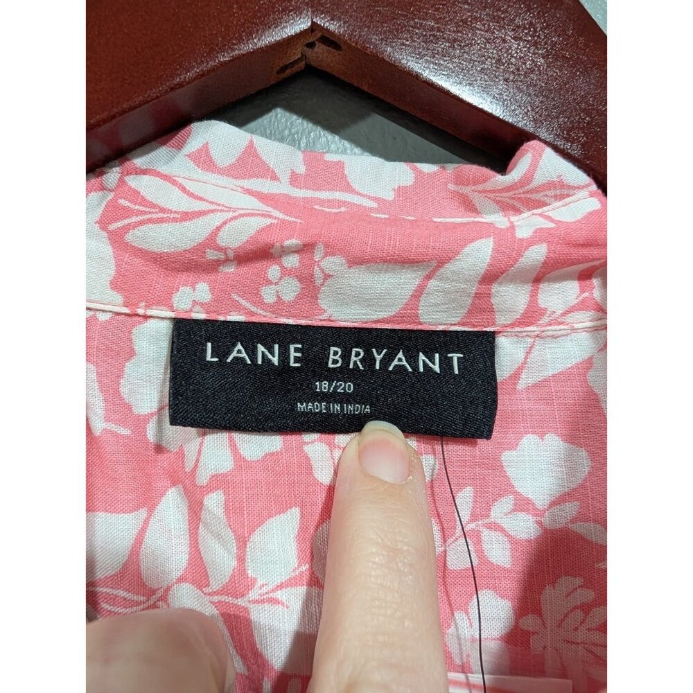 Lane Bryant New Nwt Button Down Collar Blouse Top… - image 4